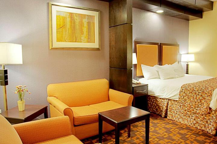 Accessible Suite 1 King Bed Accessible Communication Assistance Bathtub Sofa Bed For 1 Person Full Breakfast (18 of 18)