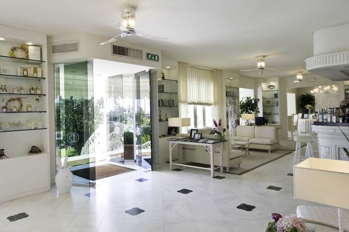 Interior entrance