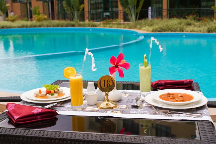 Breakfast area
