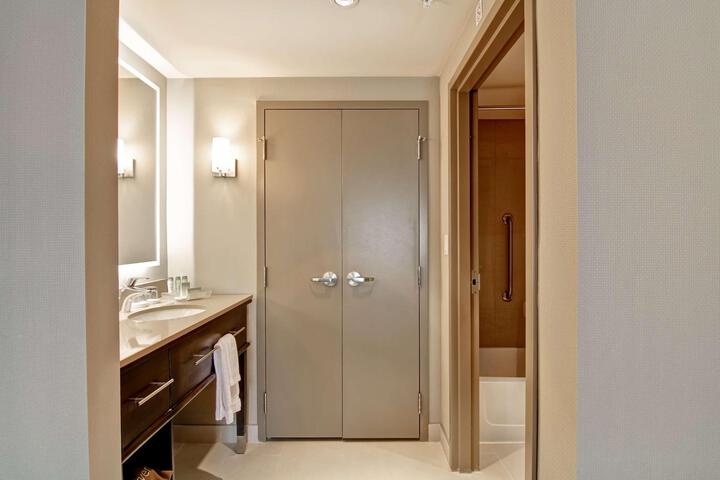 1 King Mobility Hearing Accessible Roll in Shower Suite (4 of 29)