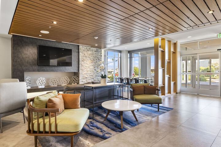 Lobby sitting area