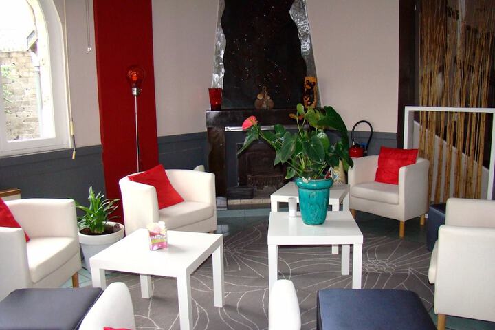 Lobby sitting area