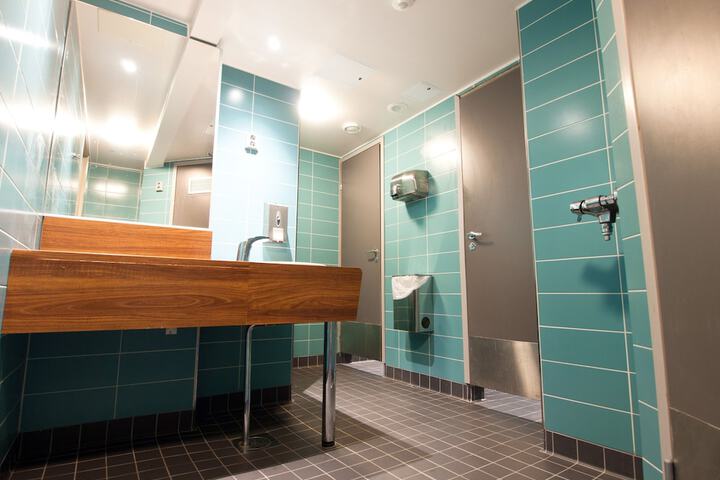 Clean Restrooms