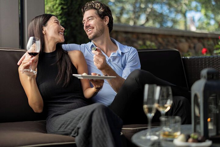 Couples dining