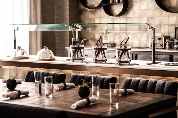 Breakfast area