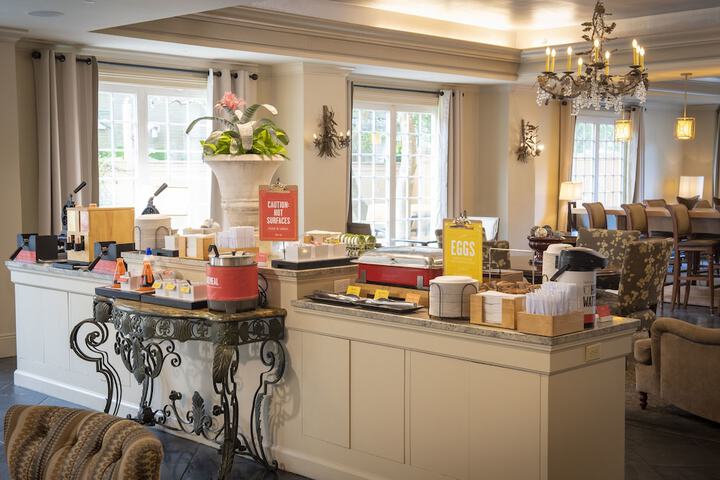 Breakfast buffet