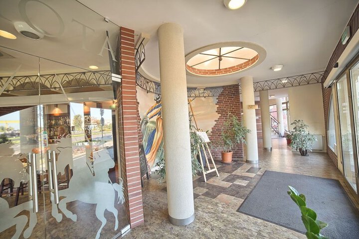 Interior entrance