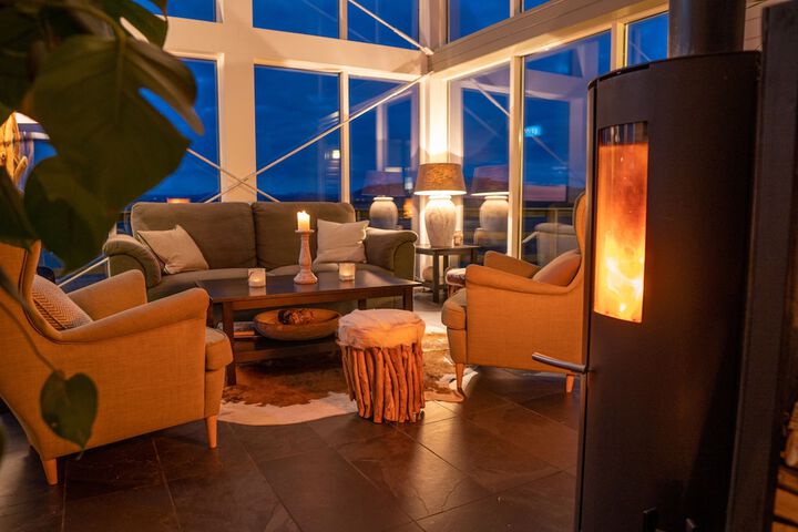 Lobby sitting area