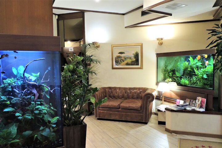 Interior entrance