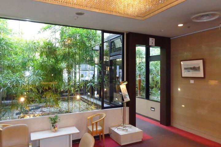 Interior entrance