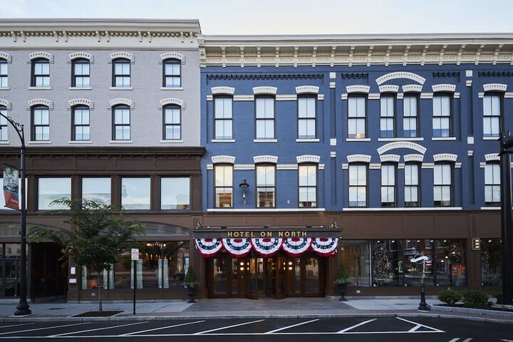 Front of property - evening/night