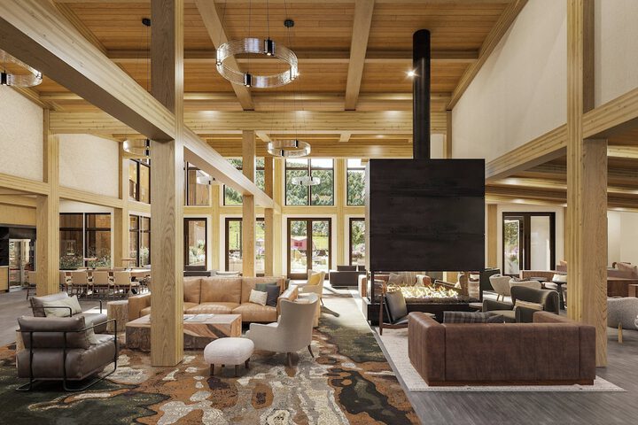 Lobby sitting area