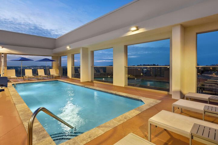 Rooftop pool