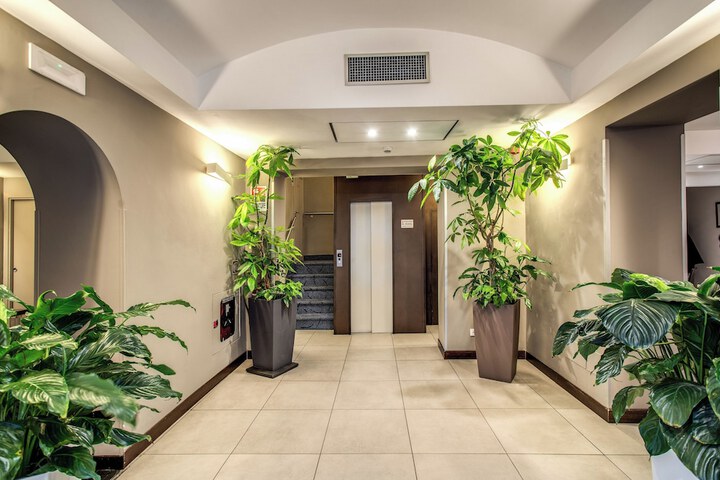 Interior entrance