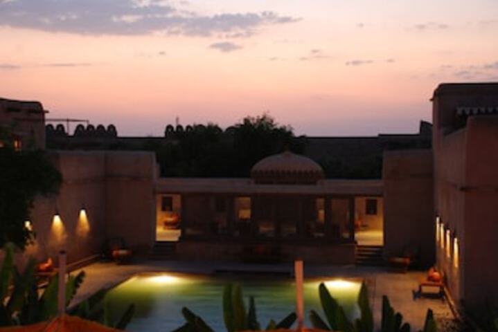 Exterior of RANVAS NAGAUR