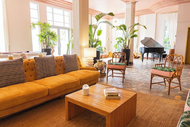 Lobby sitting area