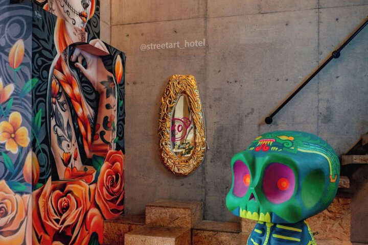 Street Art Hotel Roma in Mexico City
