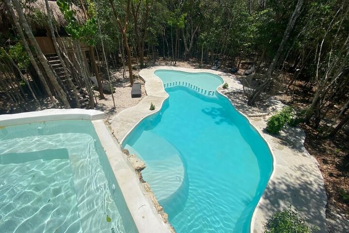 Aldea Maya-Ha Cabañas con cenotes in Puerto Morelos