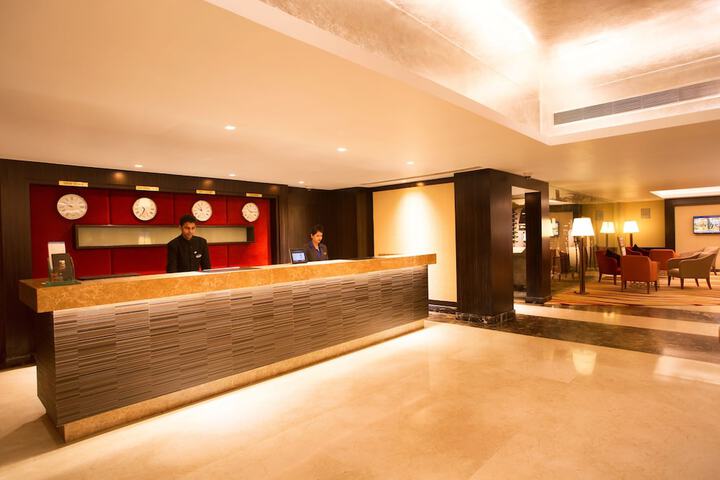 Interior entrance