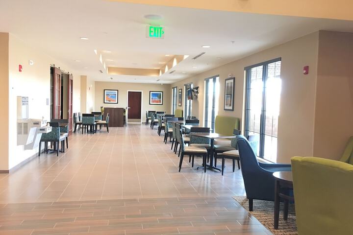 Breakfast area
