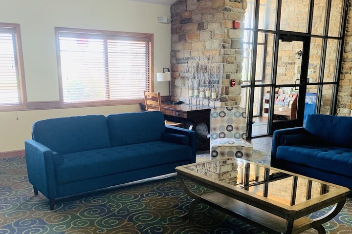 Lobby sitting area