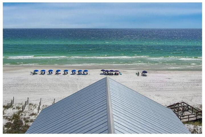 Exterior of Ocean Air Lower East Private Beach on 30A