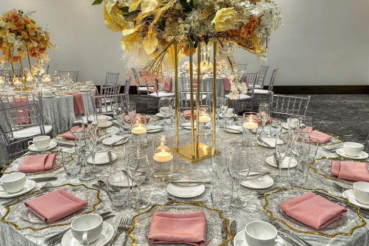 Indoor wedding