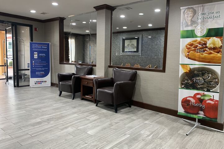Lobby sitting area