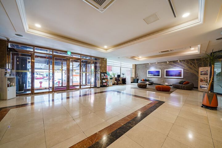 Interior entrance