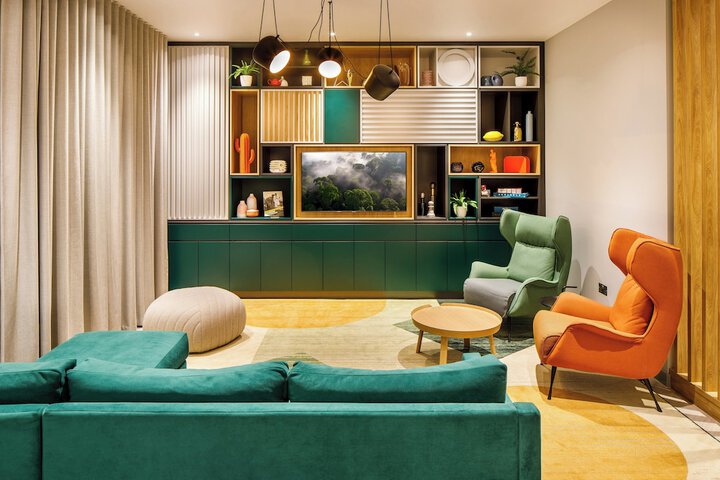Lobby sitting area