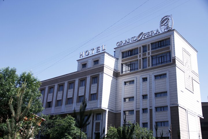 Exterior of Grand Opera Hotel
