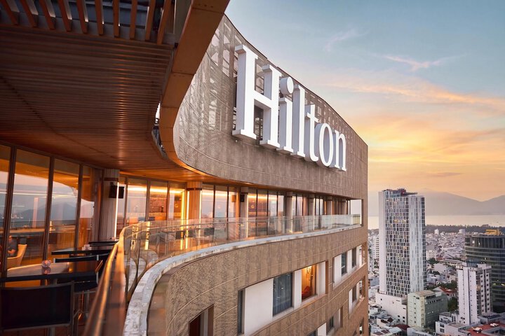 Exterior of Hilton Da Nang
