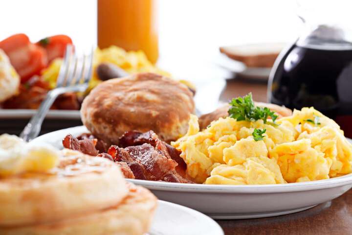 Breakfast area