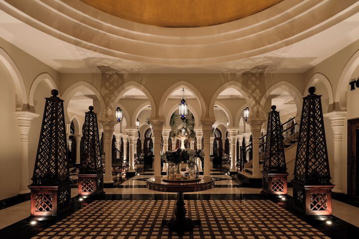 Interior entrance