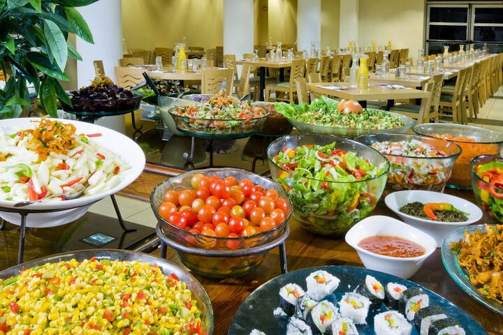 Breakfast buffet