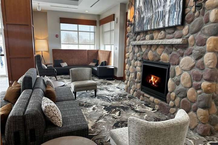 Lobby sitting area