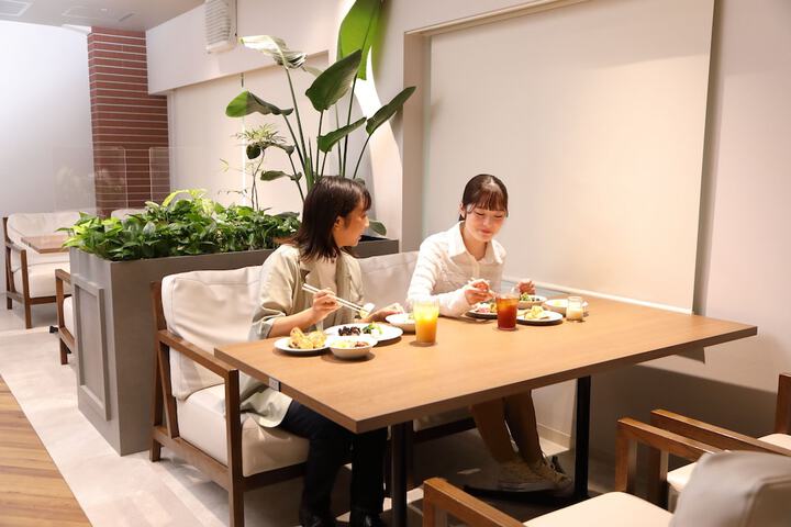 Breakfast area