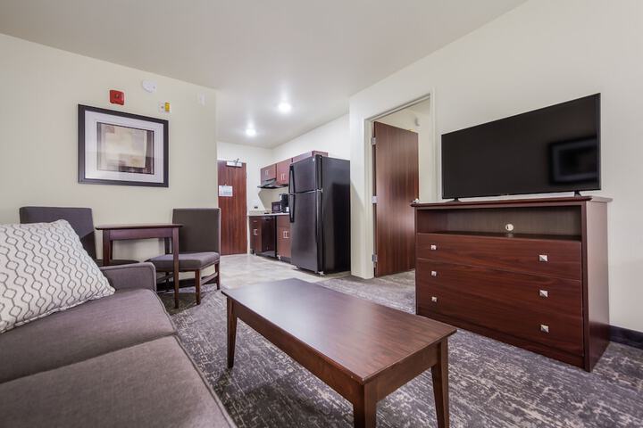Suite 1 King Bed with Sofa Bed Accessible Audible Visual Alert (10 of 15)