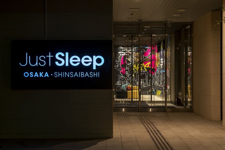 Exterior of Just Sleep Osaka Shinsaibashi