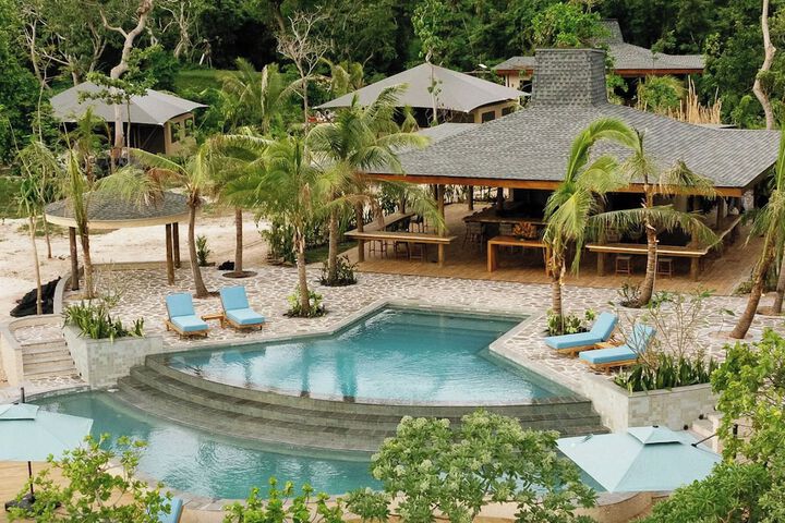 Exterior of Serenity Sands Island Glamping