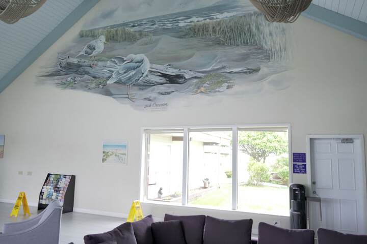Lobby sitting area