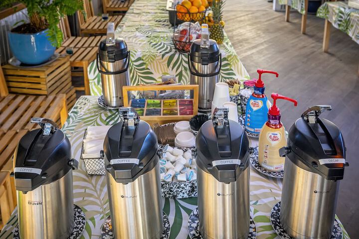 Breakfast buffet