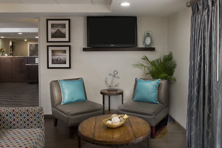 Lobby sitting area