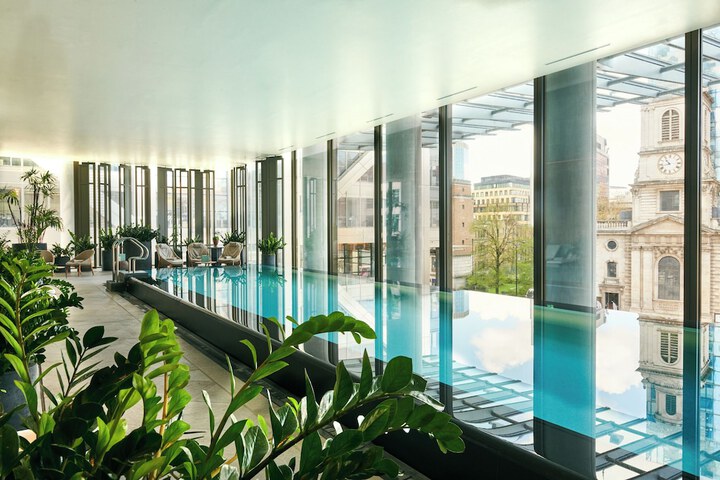 Exterior of Pan Pacific London