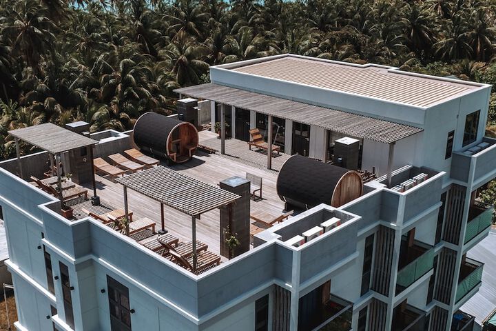 Exterior of Ataraxis Grand and Spa