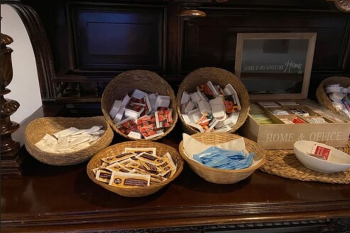 Breakfast buffet