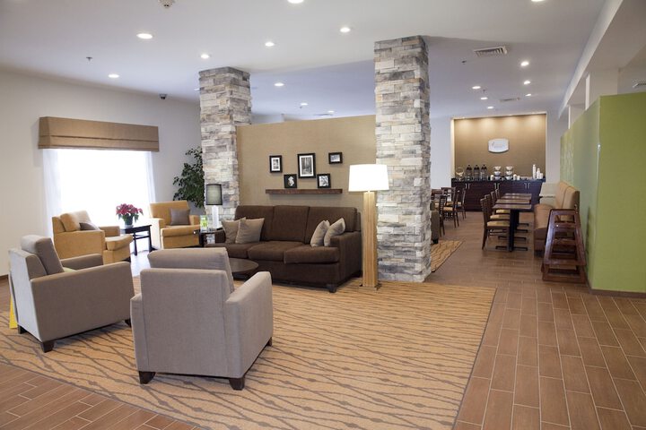 Lobby sitting area