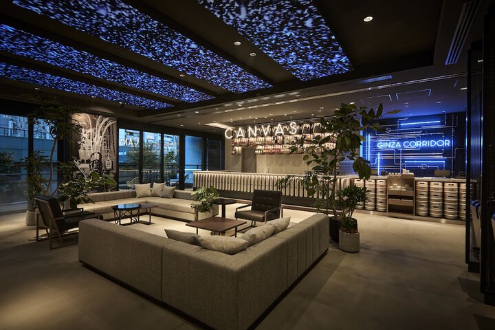 Exterior of The Royal Park Canvas Ginza Corridor