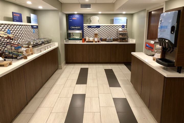 Breakfast buffet