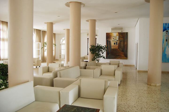 Lobby sitting area